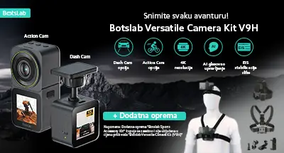 360 Botslab Versatile Camera Kit (V9H) Action/Dash Cam