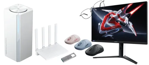 Xiaomi monitor router range extender miš i tipkovnica