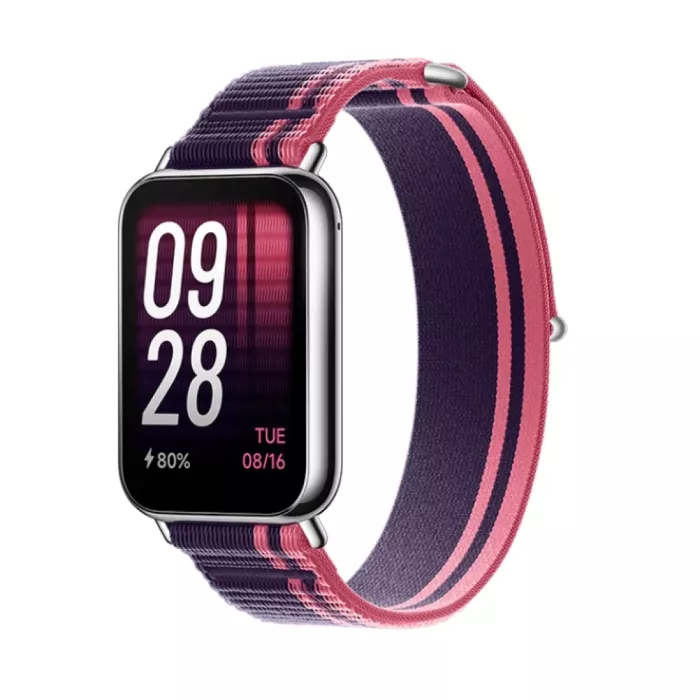 Xiaomi Smart Band 8 Pro Braided Strap Rose Purple - Dodatna narukvica