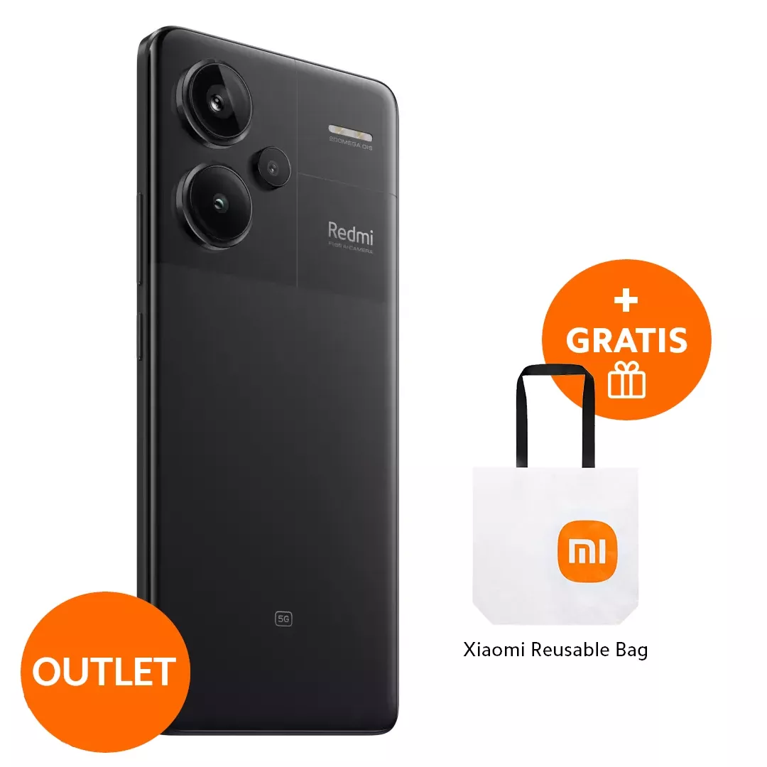 OUTLET Redmi Note 13 Pro + 5G - 8+256 GB Midnight Black 