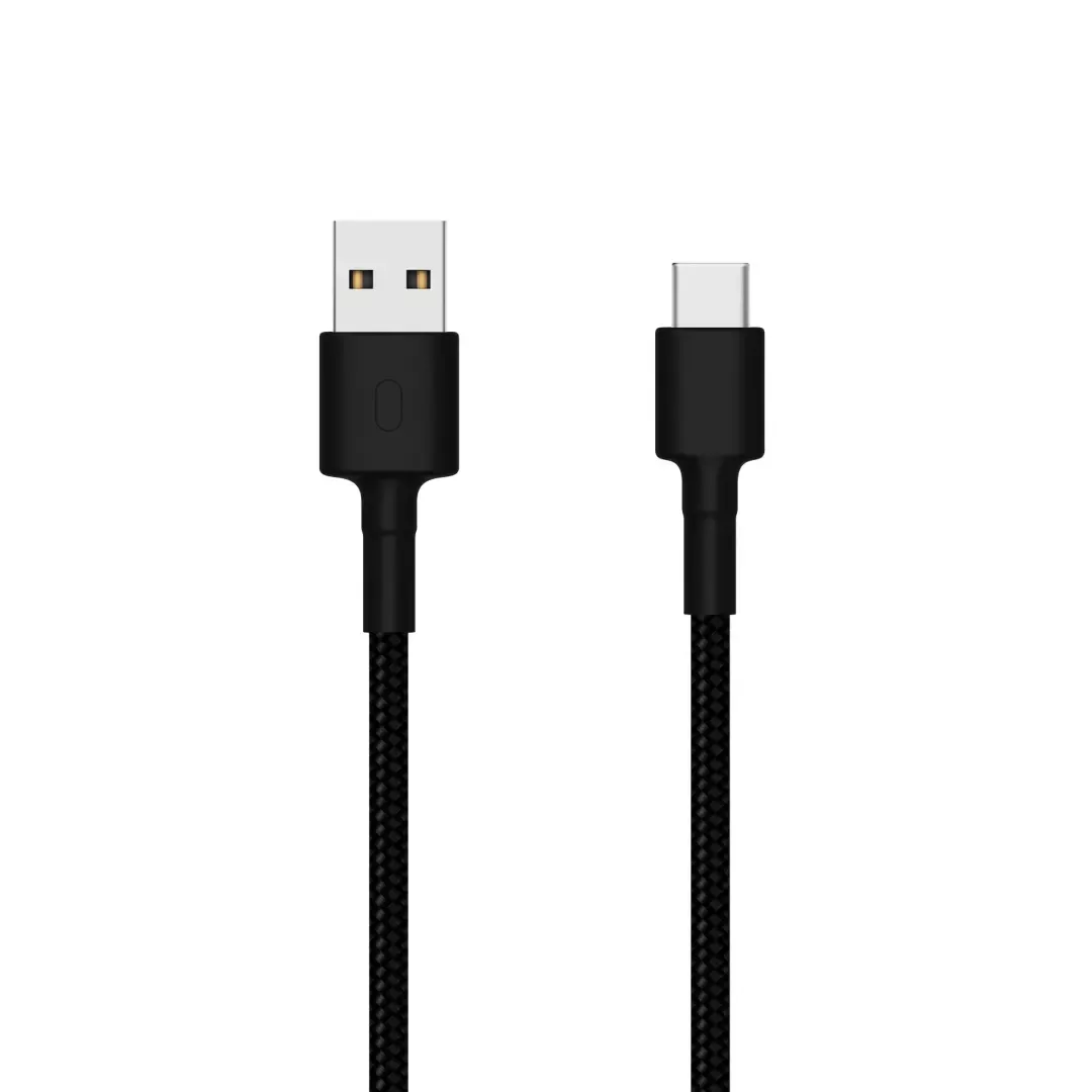 Xiaomi Mi USB Type-C Braided Cable (1m) Black - Kabel