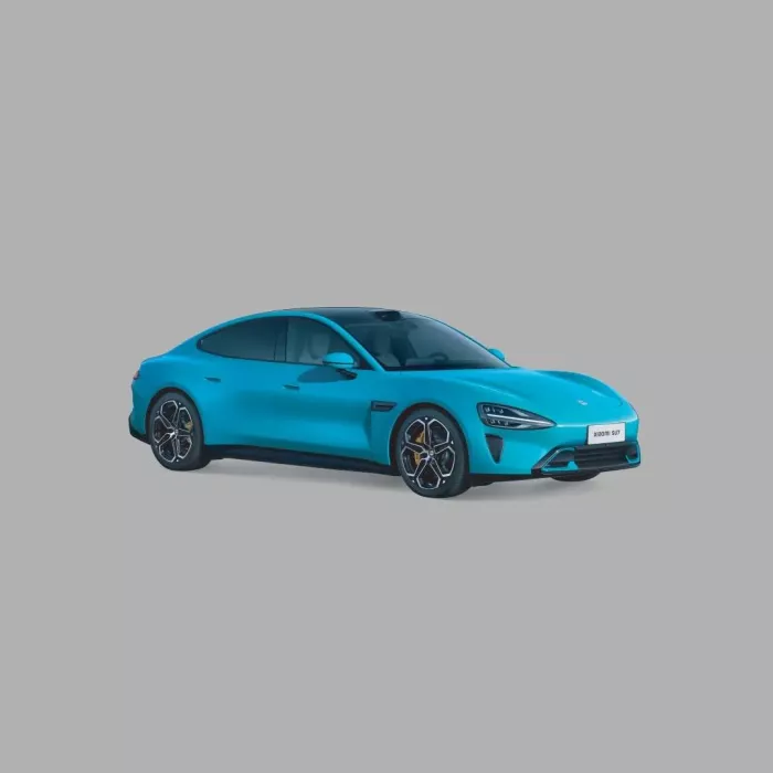 Xiaomi SU7 1:18 Aqua Blue – Model automobila
