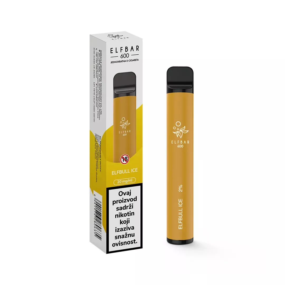 ElfBar 600 Elfbull Ice - jednokratna e-cigareta