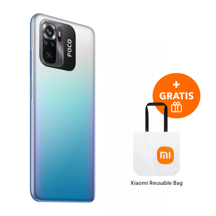 POCO M5s 4G - 4+128 GB Blue + Poklon