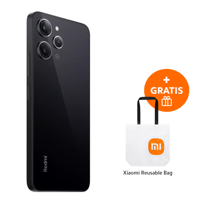 Redmi 12 4G - 4+128 GB Midnight Black + Poklon