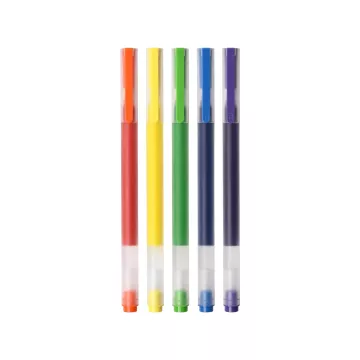 Xiaomi High-capacity Gel Pen (5) Color - Kemijske olovke