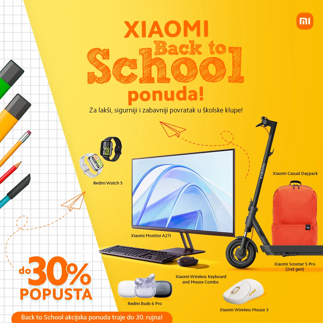 Xiaomi Back to School ponuda!