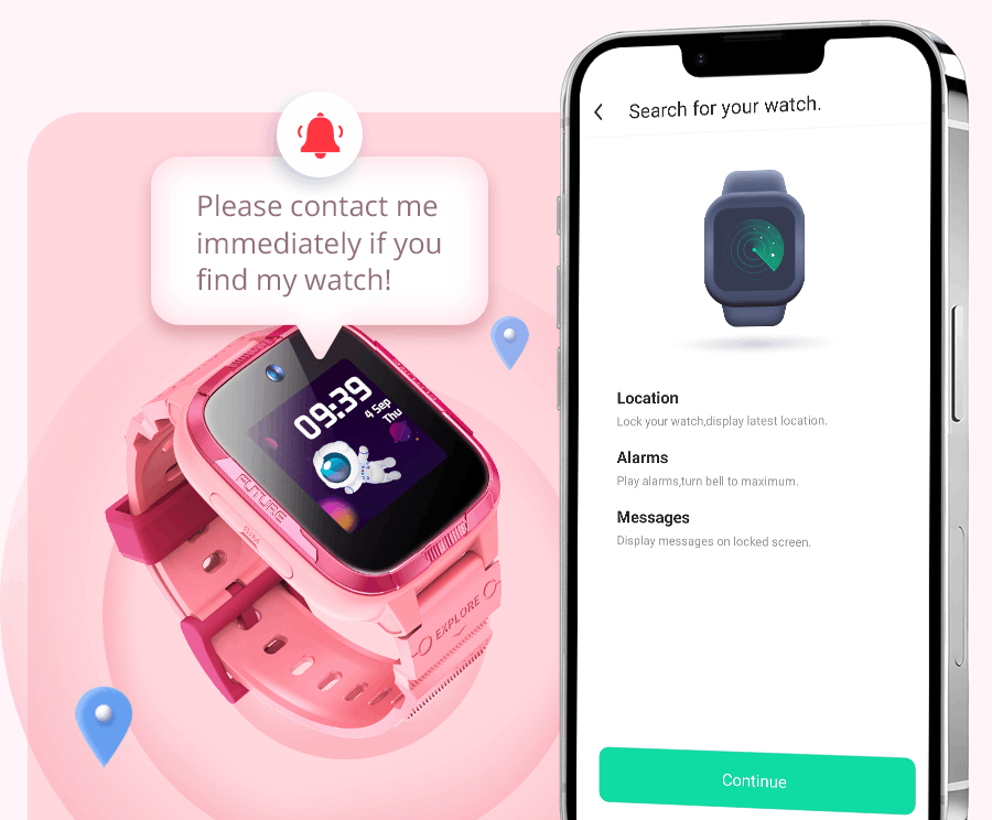 kids watch e3 pro- praćenje izgubljenog sata